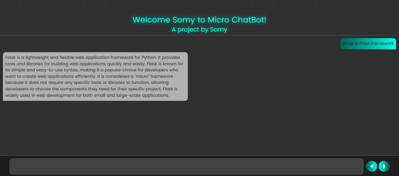 Micro Chatbot