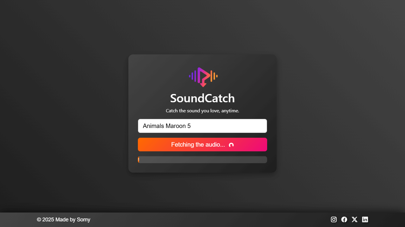 Sound Catch