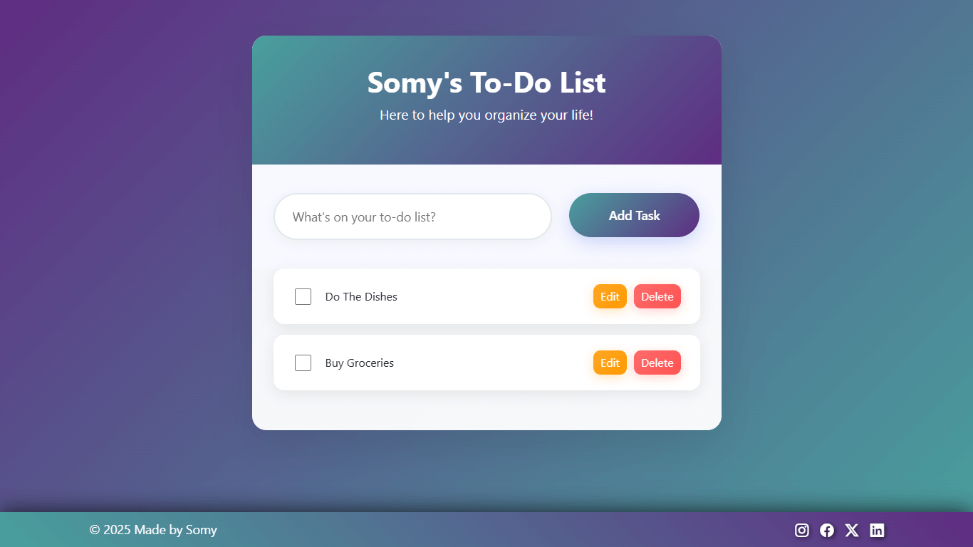 To-Do List