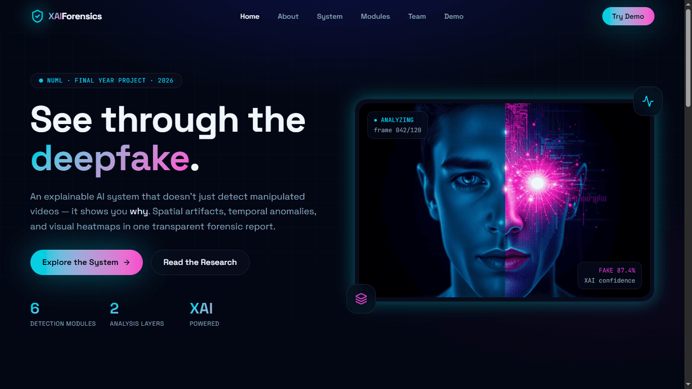 Explainable Deepfake Detection preview